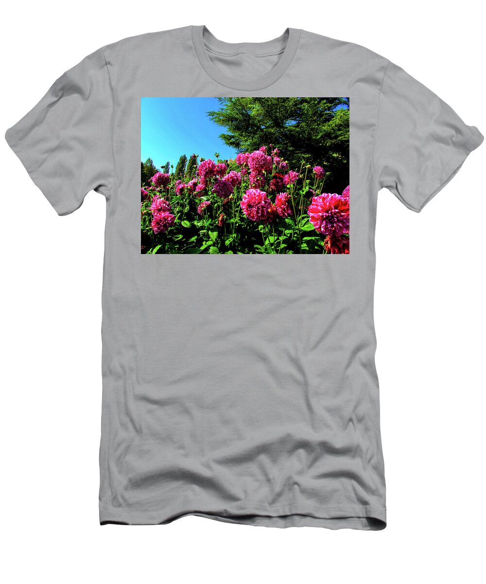 Mountain T-Shirt featuring the photograph Dahlia Flower #16 by Cesar Vieira