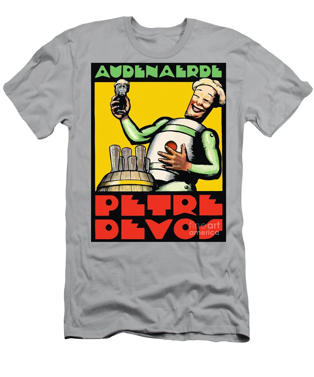 1930 Audenaerde Petre Devos Beer advert retro style T-Shirt by