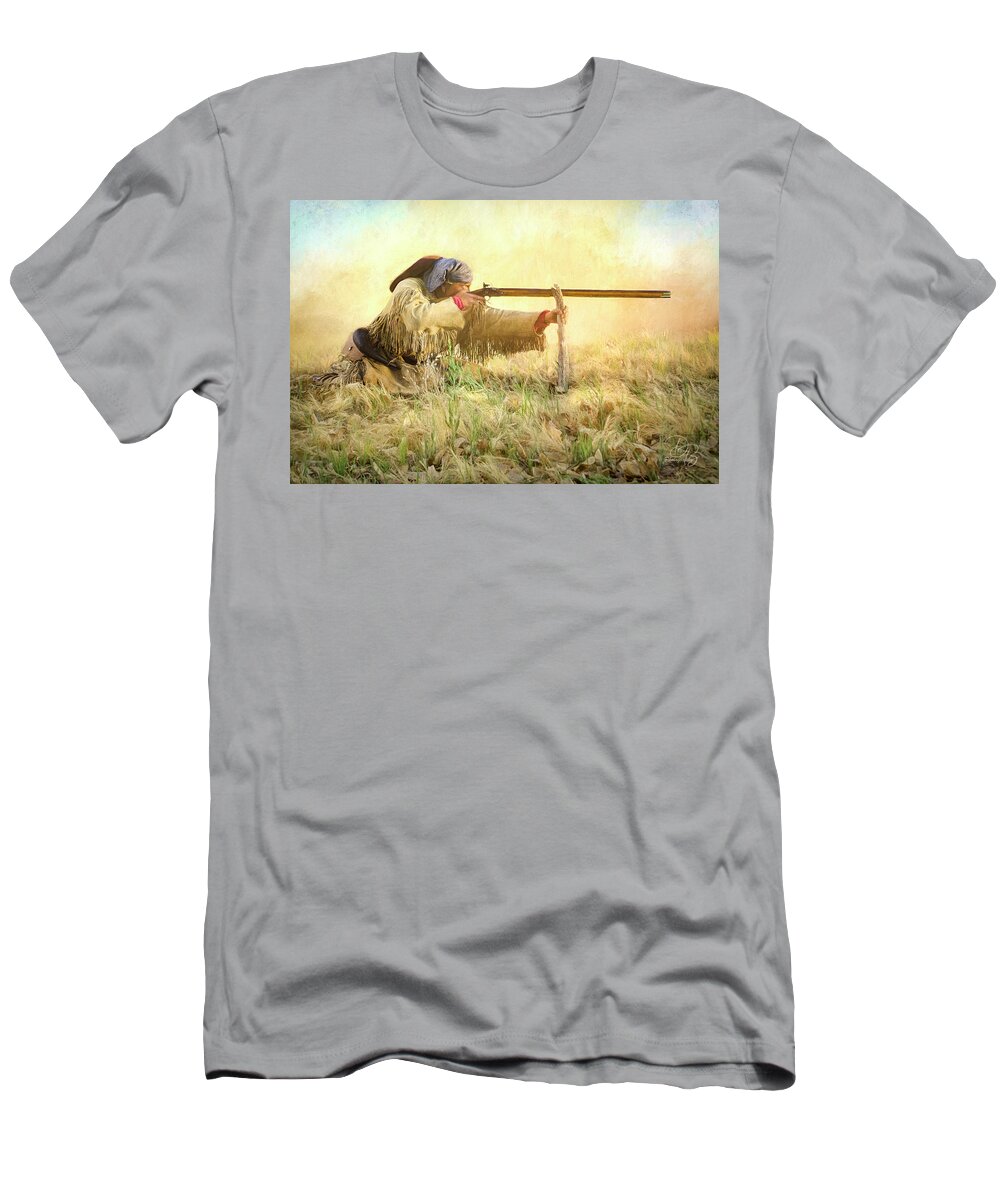 American Mountain Men T-Shirt featuring the photograph Moki 2 by Debra Boucher