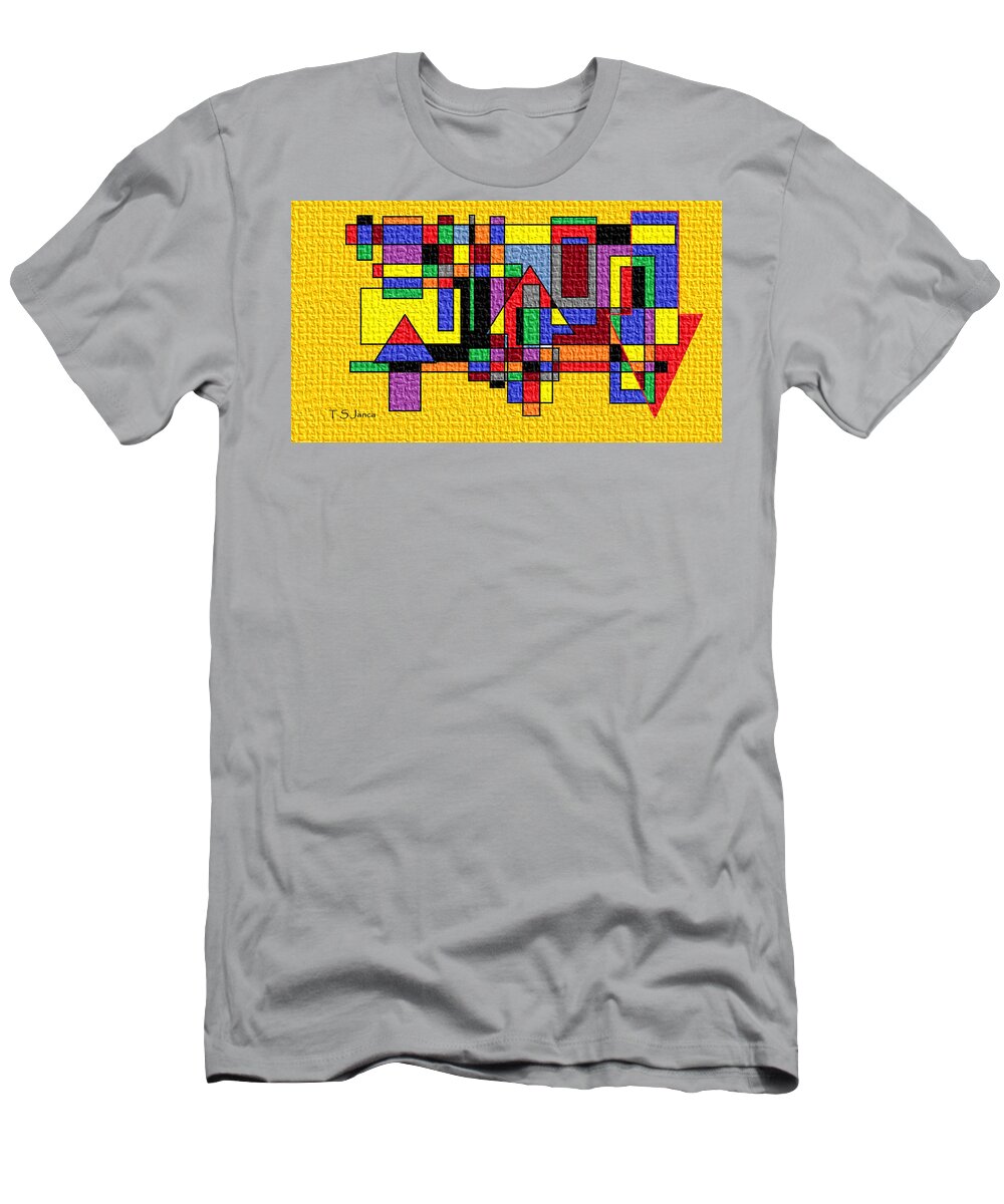  T-Shirt featuring the New Upload #2 by Tom Janca