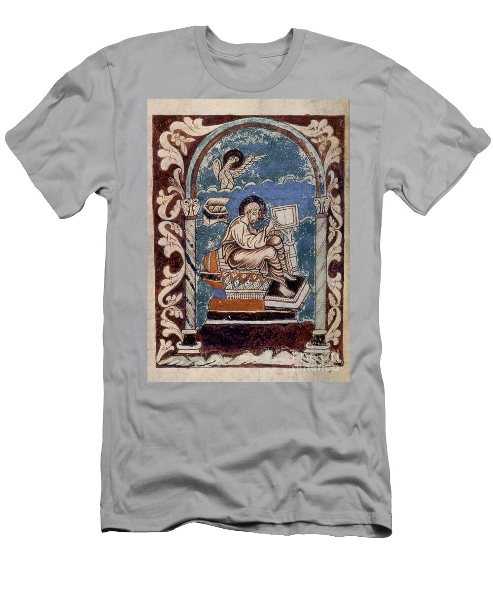 10th Century T-Shirt featuring the painting Saint John #2 by Granger