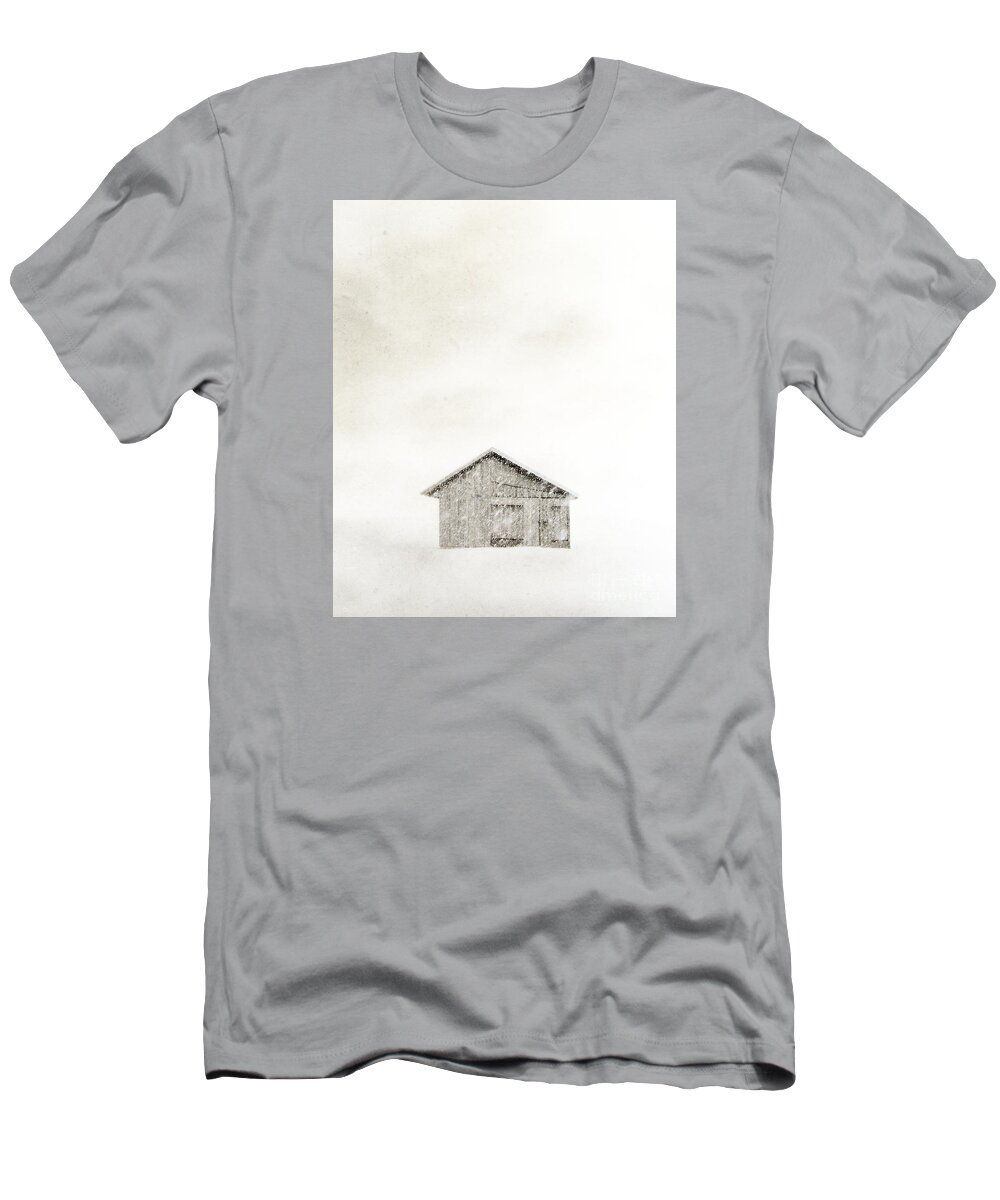 Snowstorm T-Shirt featuring the photograph Snowstorm #2 by Edward Fielding