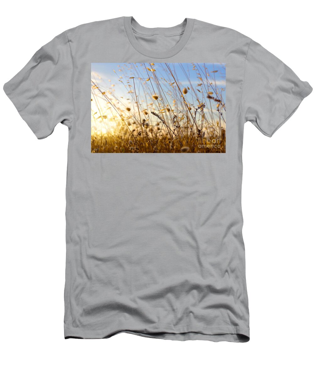 Agriculture T-Shirt featuring the photograph Wild Spikes #2 by Carlos Caetano