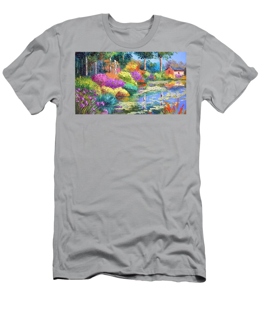 Painting T-Shirt featuring the digital art Painting #20 by Super Lovely