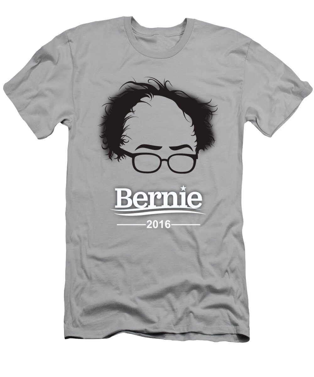 Bernie Sanders T-Shirt featuring the mixed media Bernie Sanders #3 by Marvin Blaine
