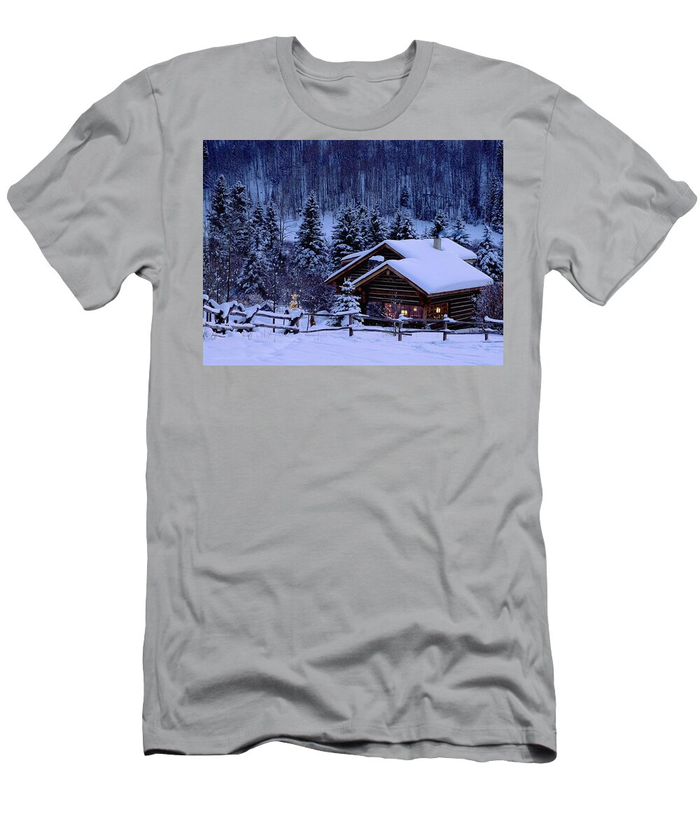 Winter T-Shirt featuring the photograph Winter #3 by Mariel Mcmeeking