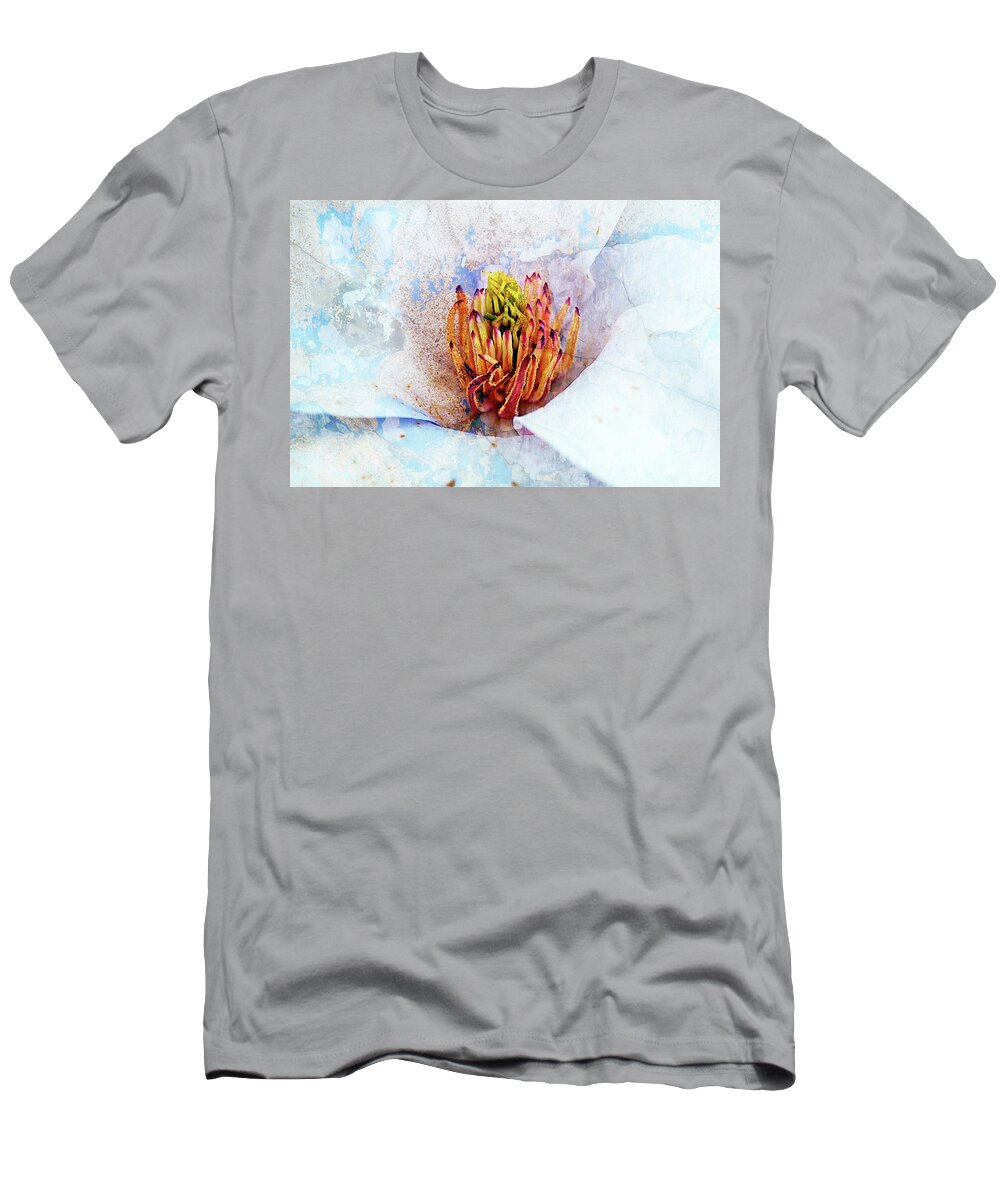 Texture T-Shirt featuring the photograph Texture Flowers #36 by Prince Andre Faubert