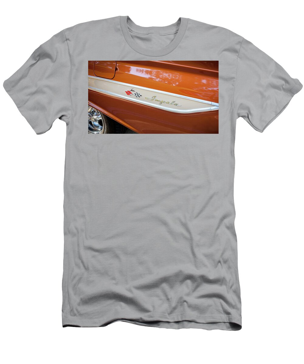 1961 Chevrolet Impala T-Shirt featuring the photograph 1961 Chevrolet Impala SS #4 by Rich Franco