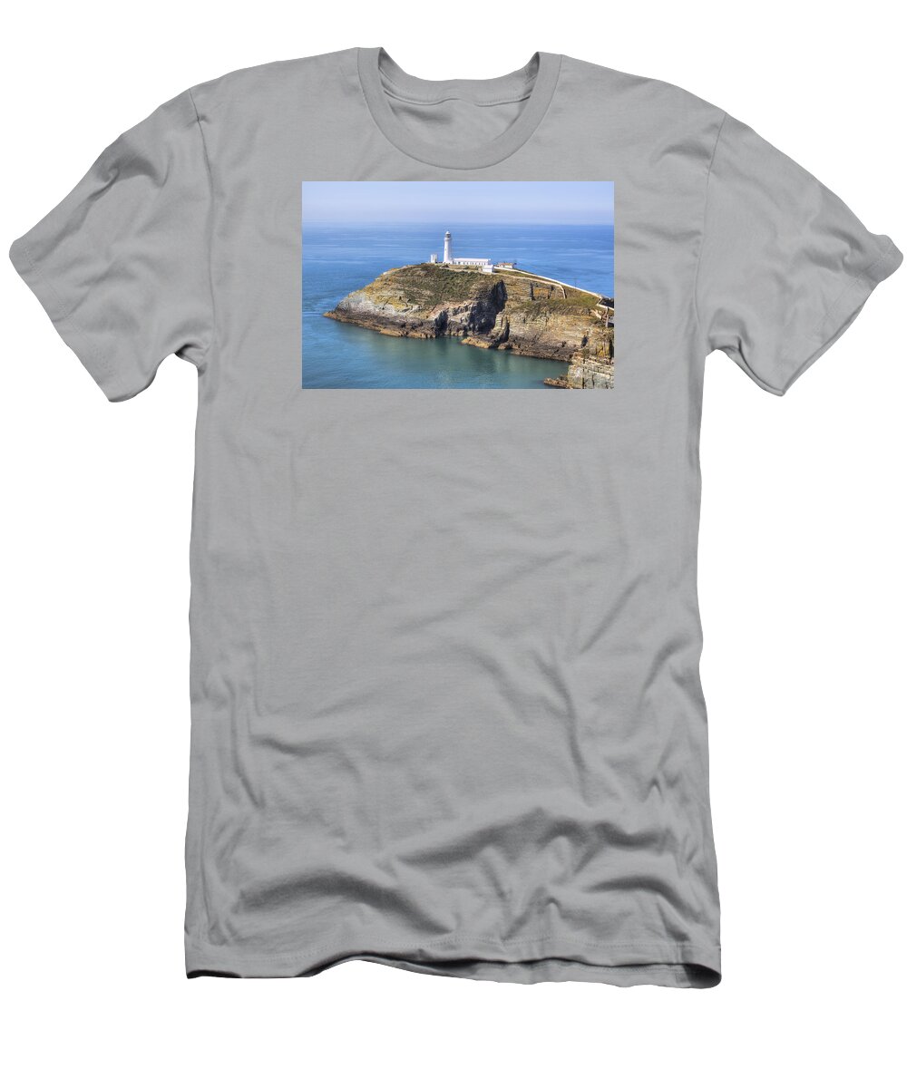 South Stack T-Shirt featuring the photograph South Stack - Wales #4 by Joana Kruse
