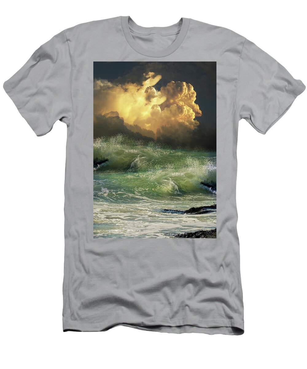 Sky Clouds T-Shirt featuring the photograph 4449 by Peter Holme III