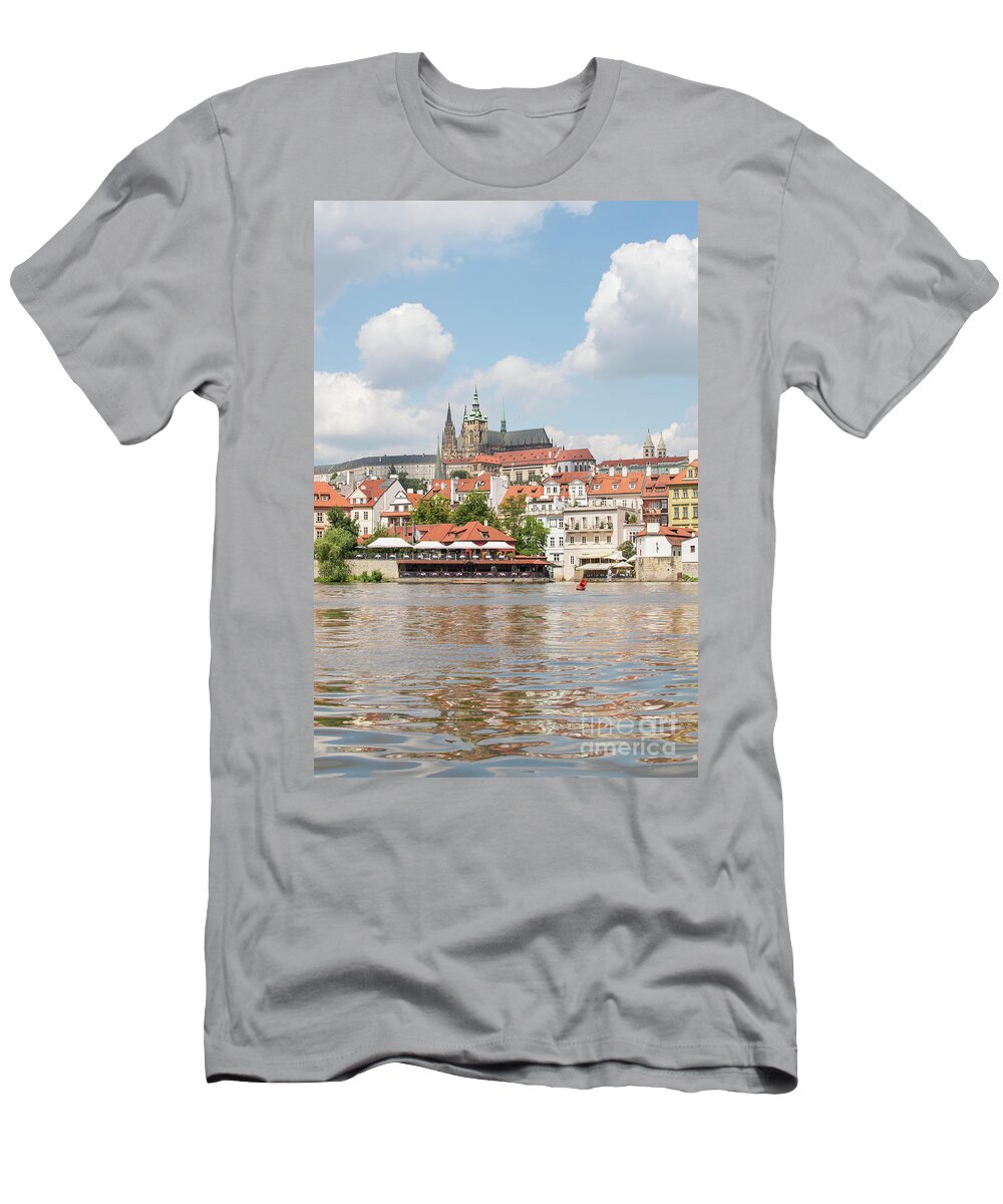 Ancient T-Shirt featuring the photograph Prague #5 by Juli Scalzi