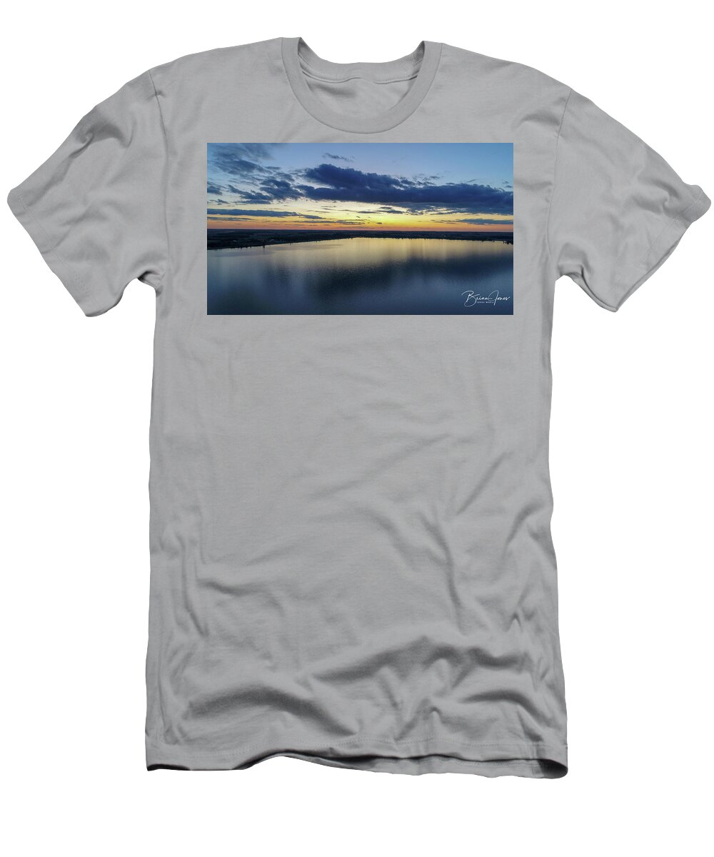  T-Shirt featuring the photograph Sunset #8 by Brian Jones