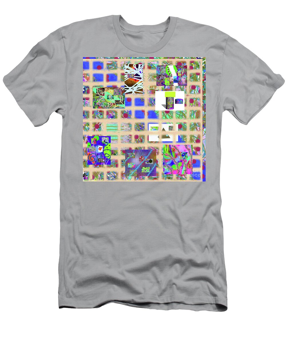 Walter Paul Bebirian T-Shirt featuring the digital art 9-3-2015fabcdef by Walter Paul Bebirian