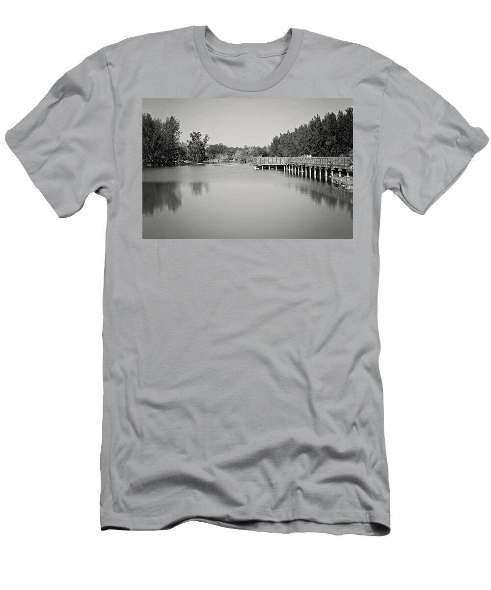 Walk T-Shirt featuring the photograph A Beautiful Day by Kim Hojnacki