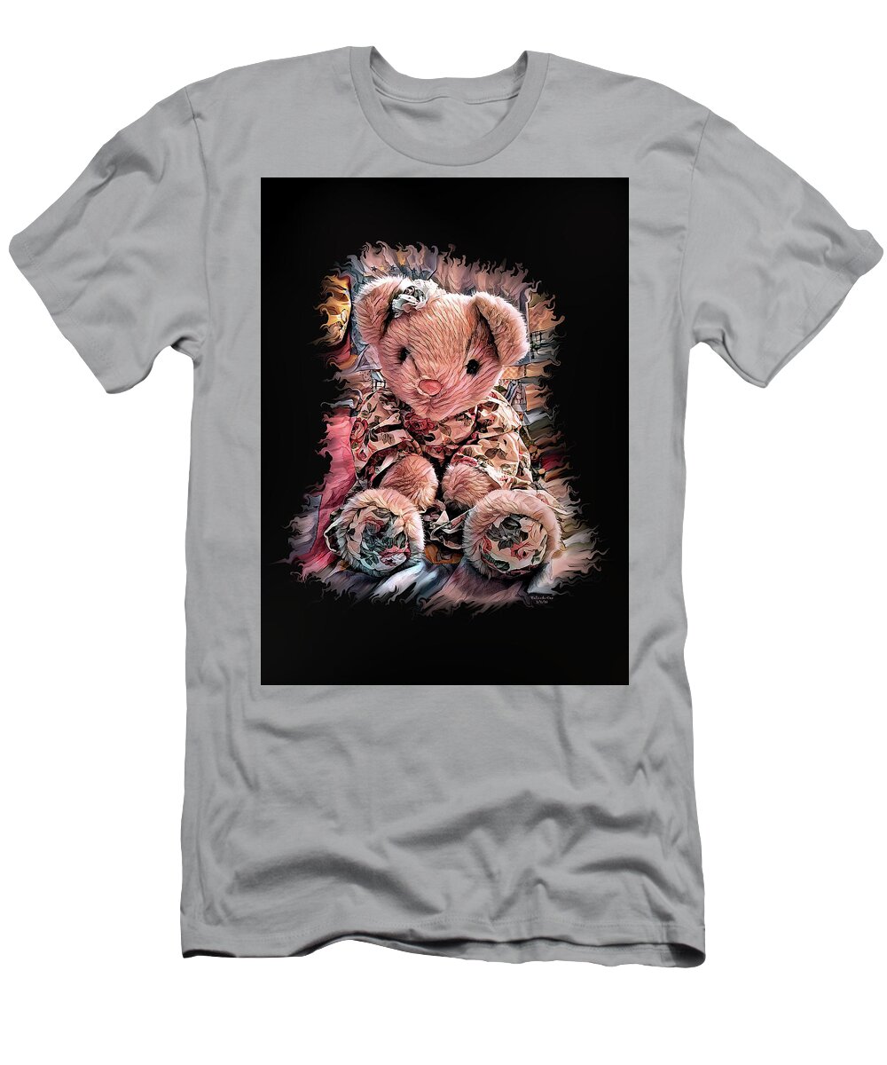 Digital Art T-Shirt featuring the digital art A Little Girl's Dream by Artful Oasis
