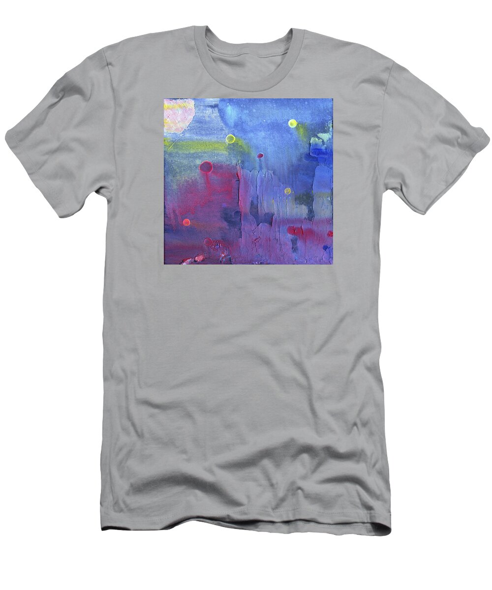 Abandon T-Shirt featuring the painting Abandoned daylight by Phil Strang