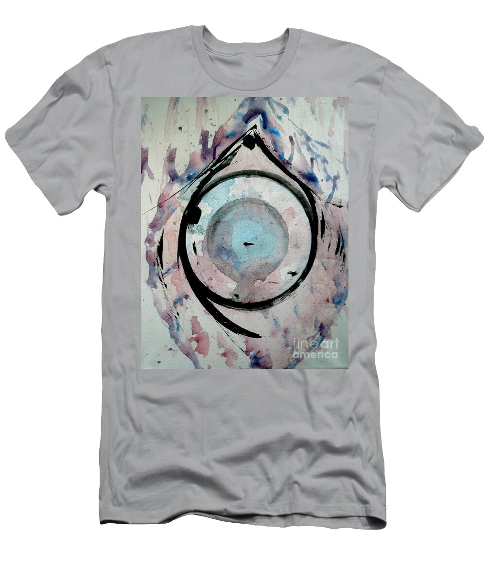 Abstract T-Shirt featuring the painting Abstract 16 by 'REA' Gallery