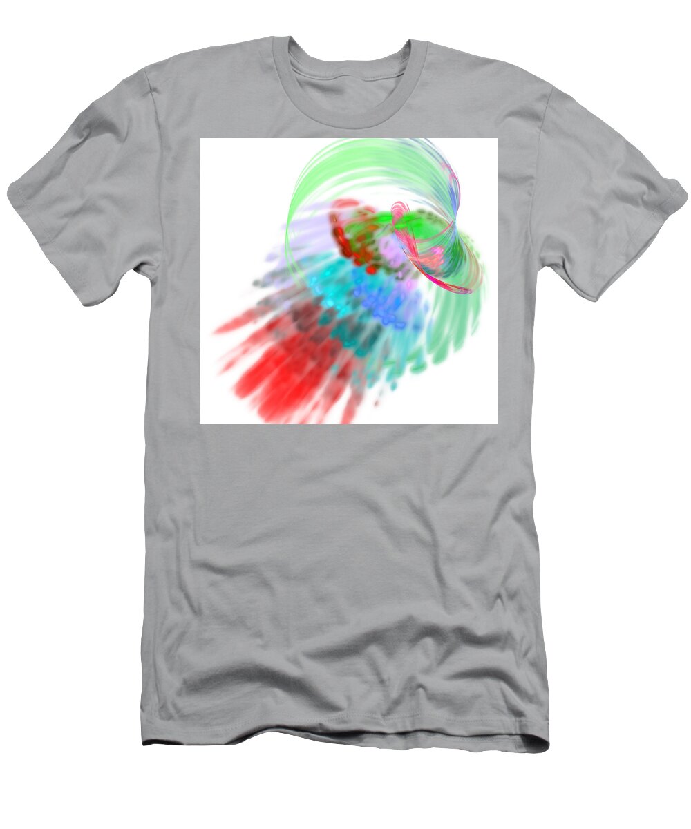 Abstractedness T-Shirt featuring the photograph Abstractedness - 3 by Adrian A Biondi