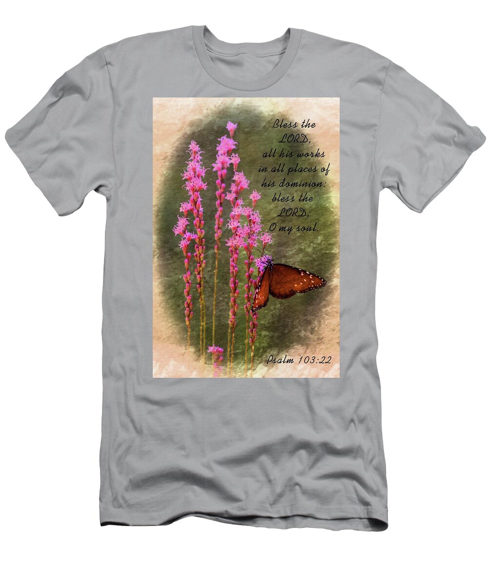 Psalm.bible T-Shirt featuring the photograph All His Works by Sheri McLeroy