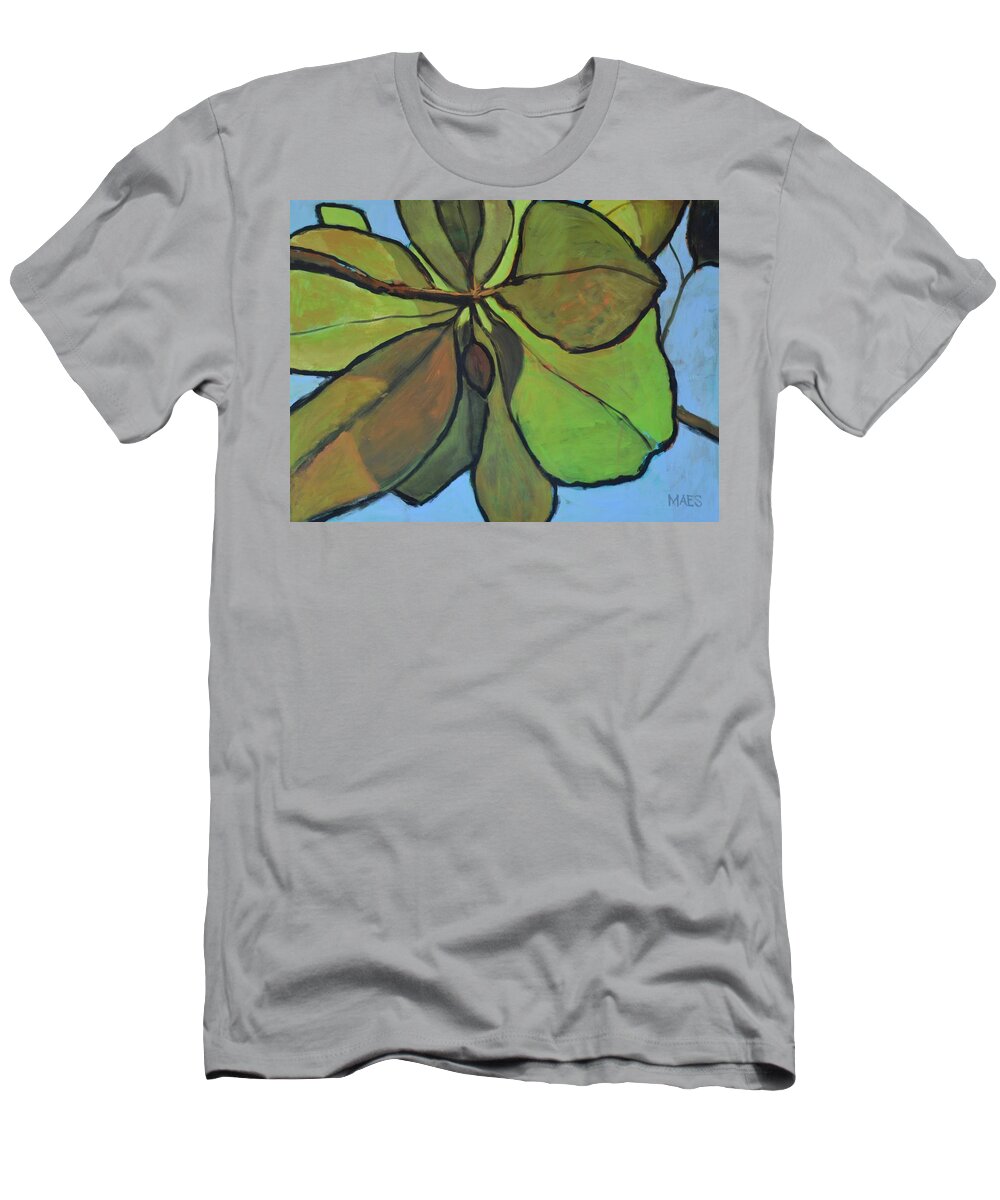 Waltmaes T-Shirt featuring the painting Almound Tree by Walt Maes