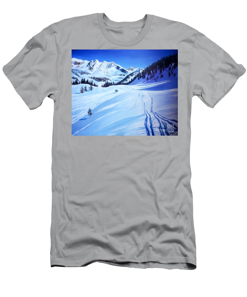 Lin Petershagen T-Shirt featuring the photograph Alps by Lin Petershagen