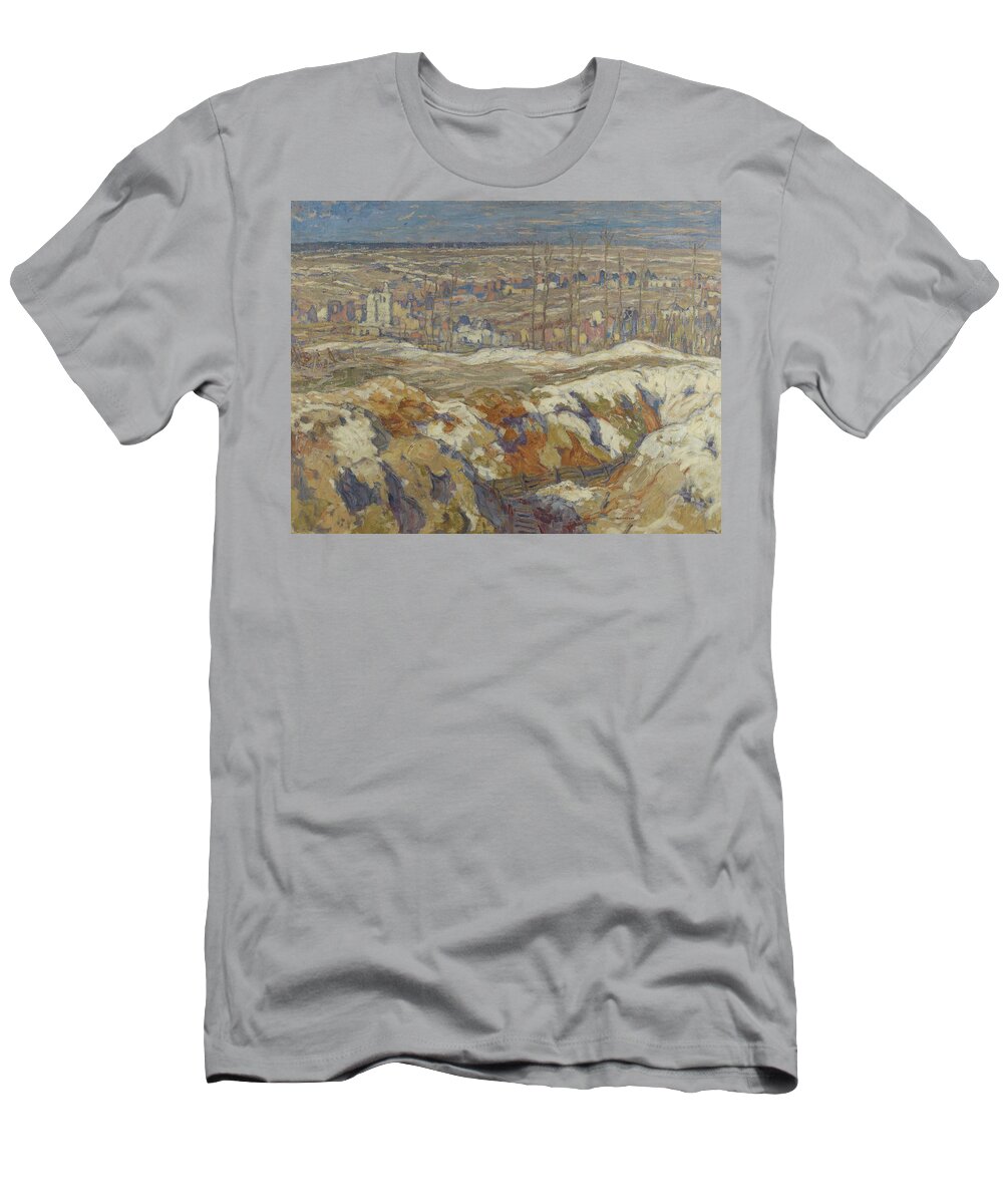 20th Century Art T-Shirt featuring the painting Angres by Alexander Young Jackson