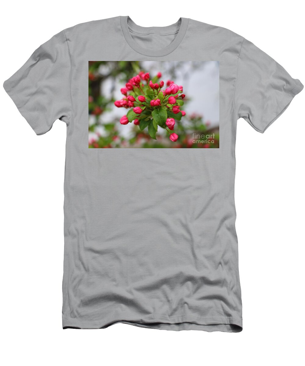 Apple Tree Flower Bouquet T-Shirt featuring the photograph Apple Tree flower Bouquet by Elizabeth Dow