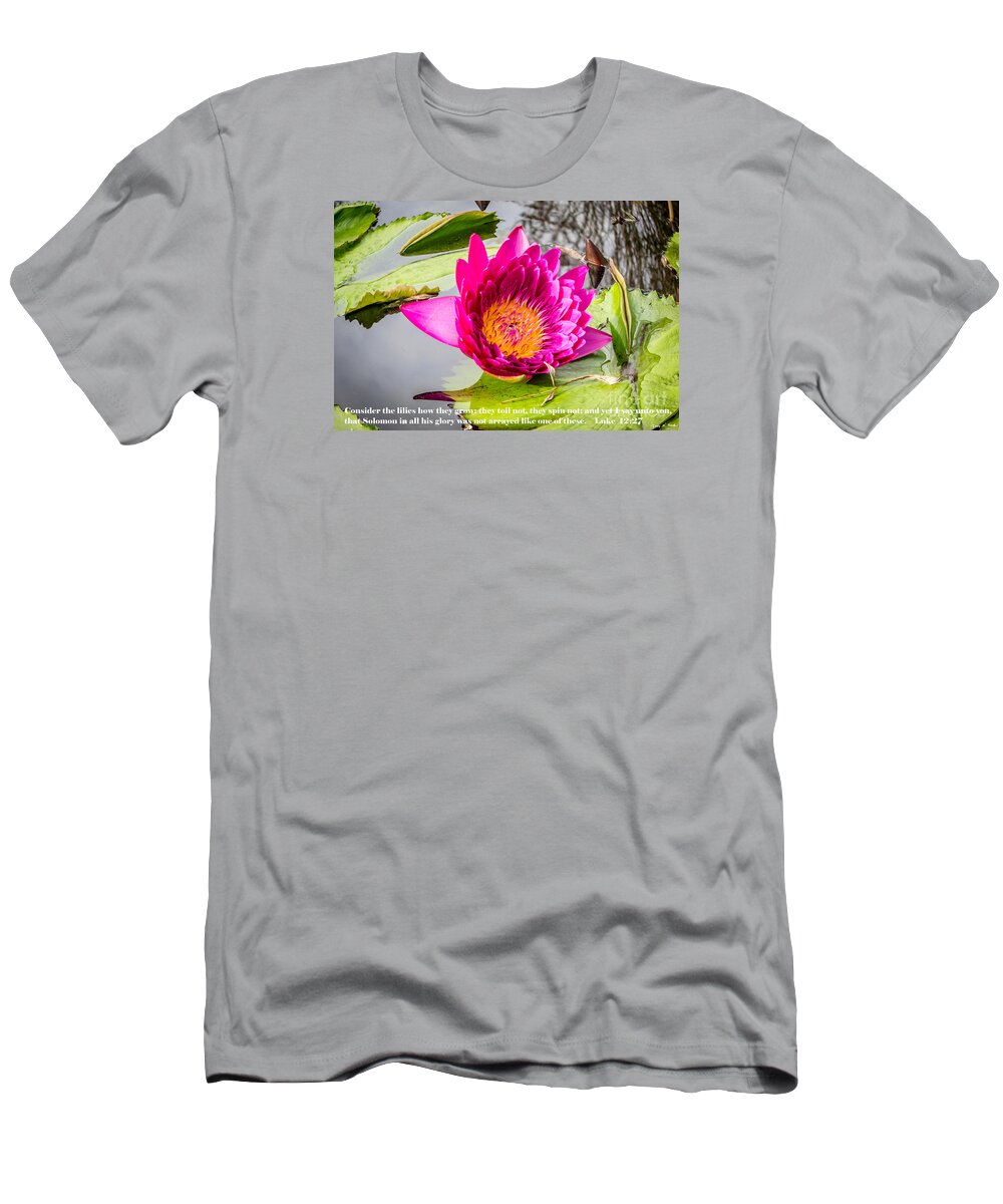 God's T-Shirt featuring the photograph Arrayed in Beauty by Tracy Brock