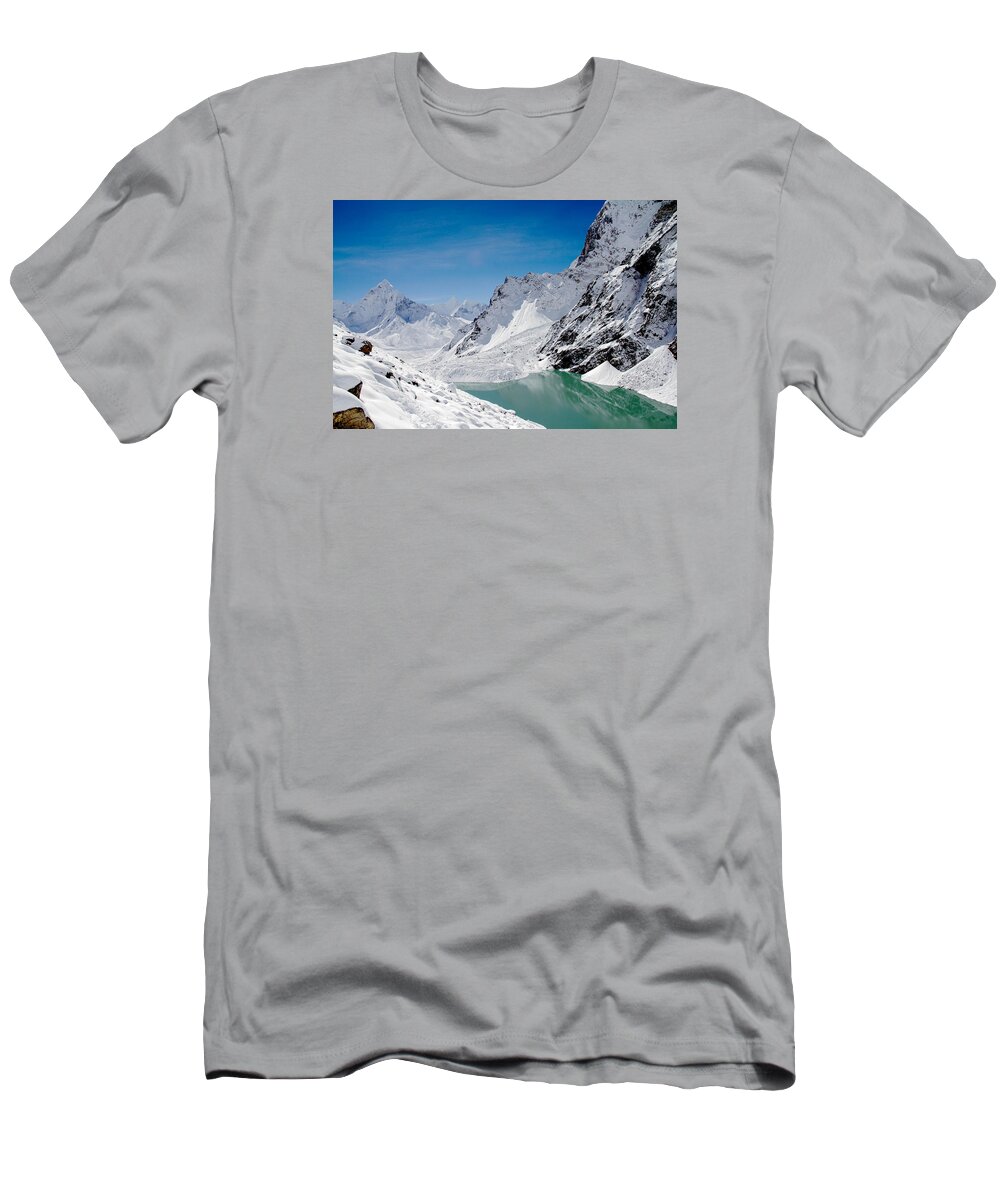 Snow T-Shirt featuring the photograph Artic Landscape by Britten Adams