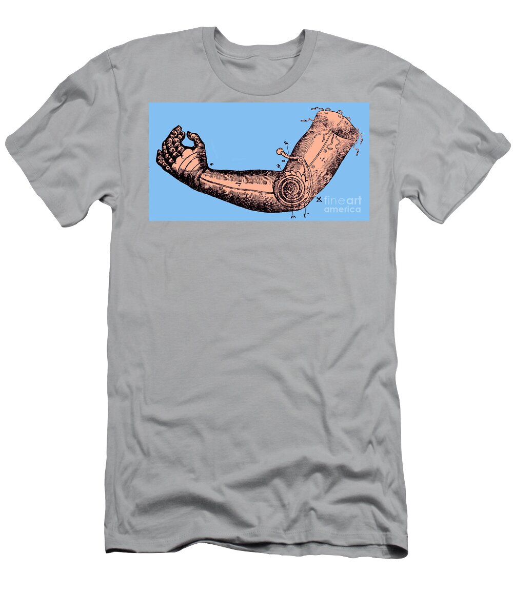 Artificial T-Shirt featuring the photograph Artificial Arm Designed By Ambroise by Wellcome Images