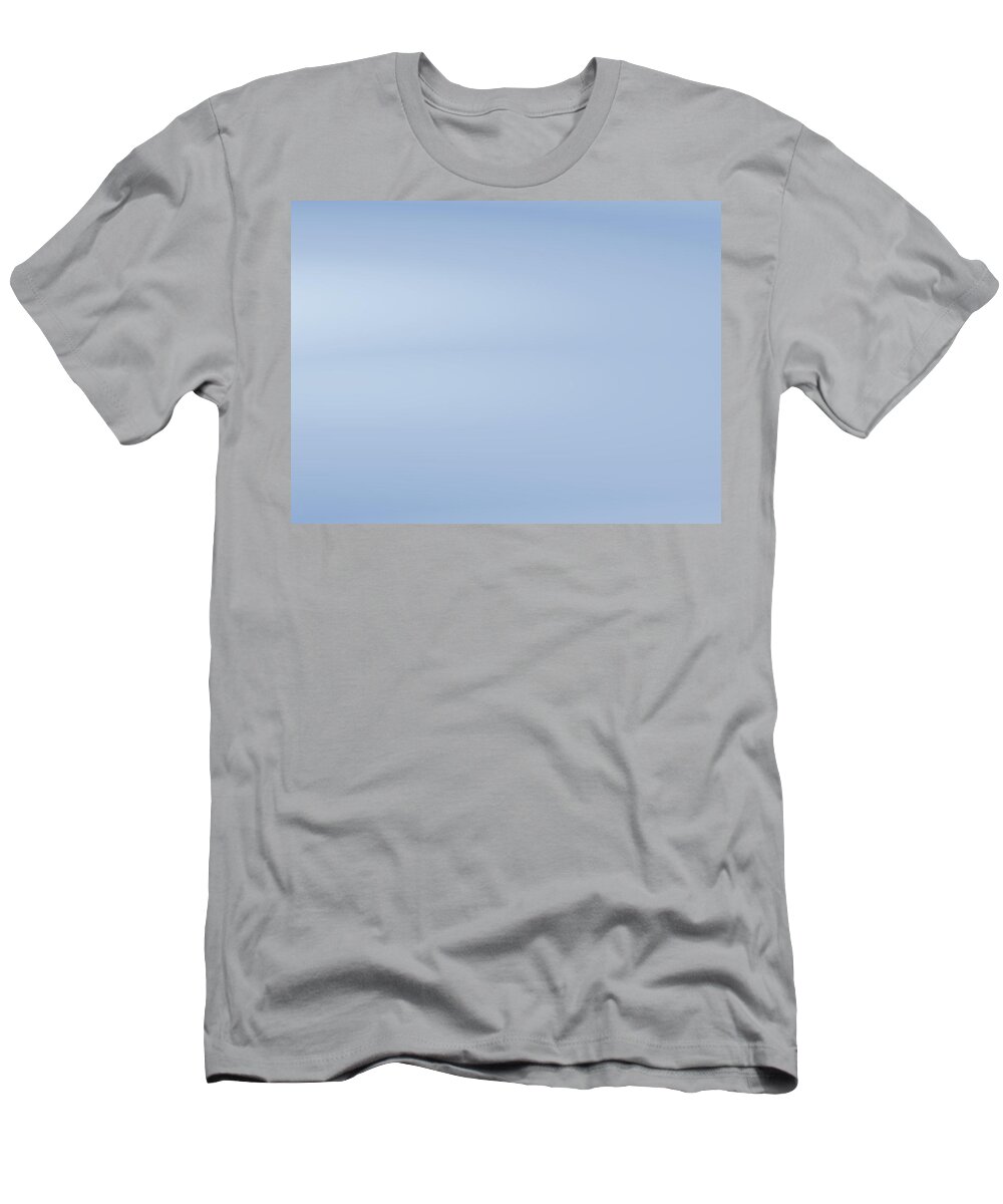 Atmospheric T-Shirt featuring the digital art Atmospheric Winter Snow by Jeff Iverson
