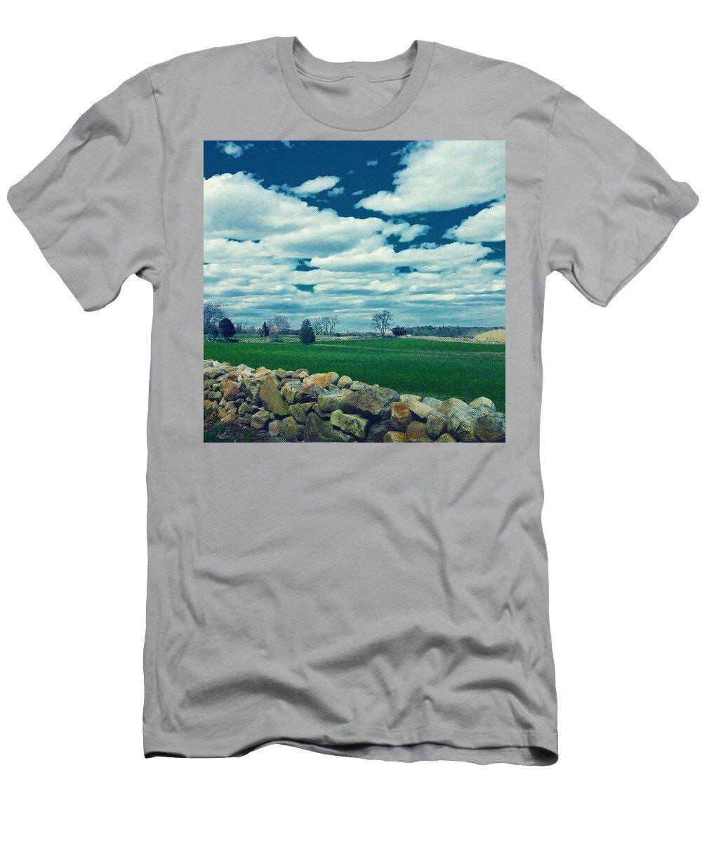 Farm T-Shirt featuring the photograph Backroads Of Spring by Kate Arsenault 