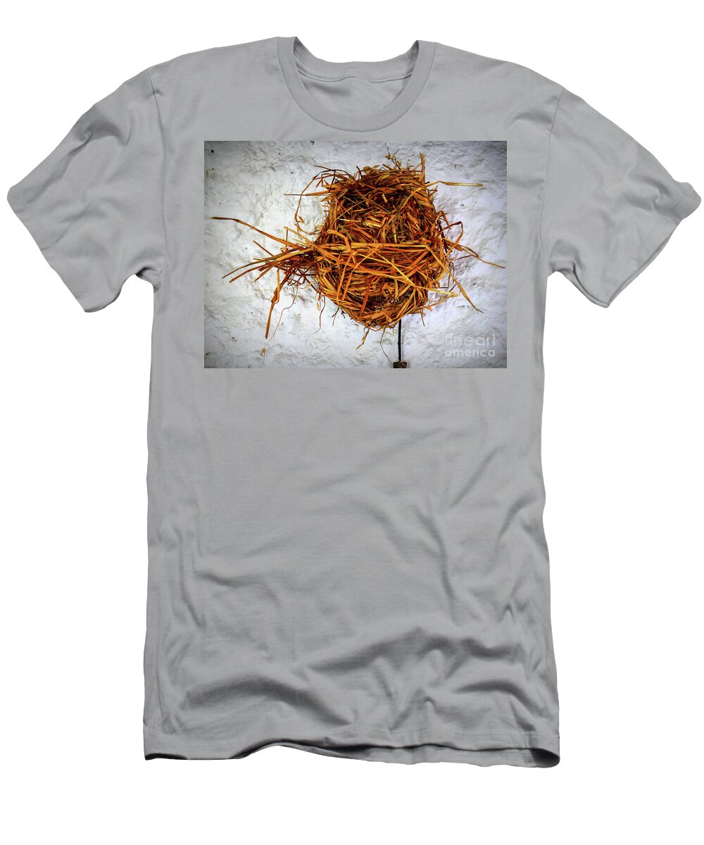 Traditional Irish Home Decorations T-Shirt featuring the photograph Ball of Rushes by Lexa Harpell