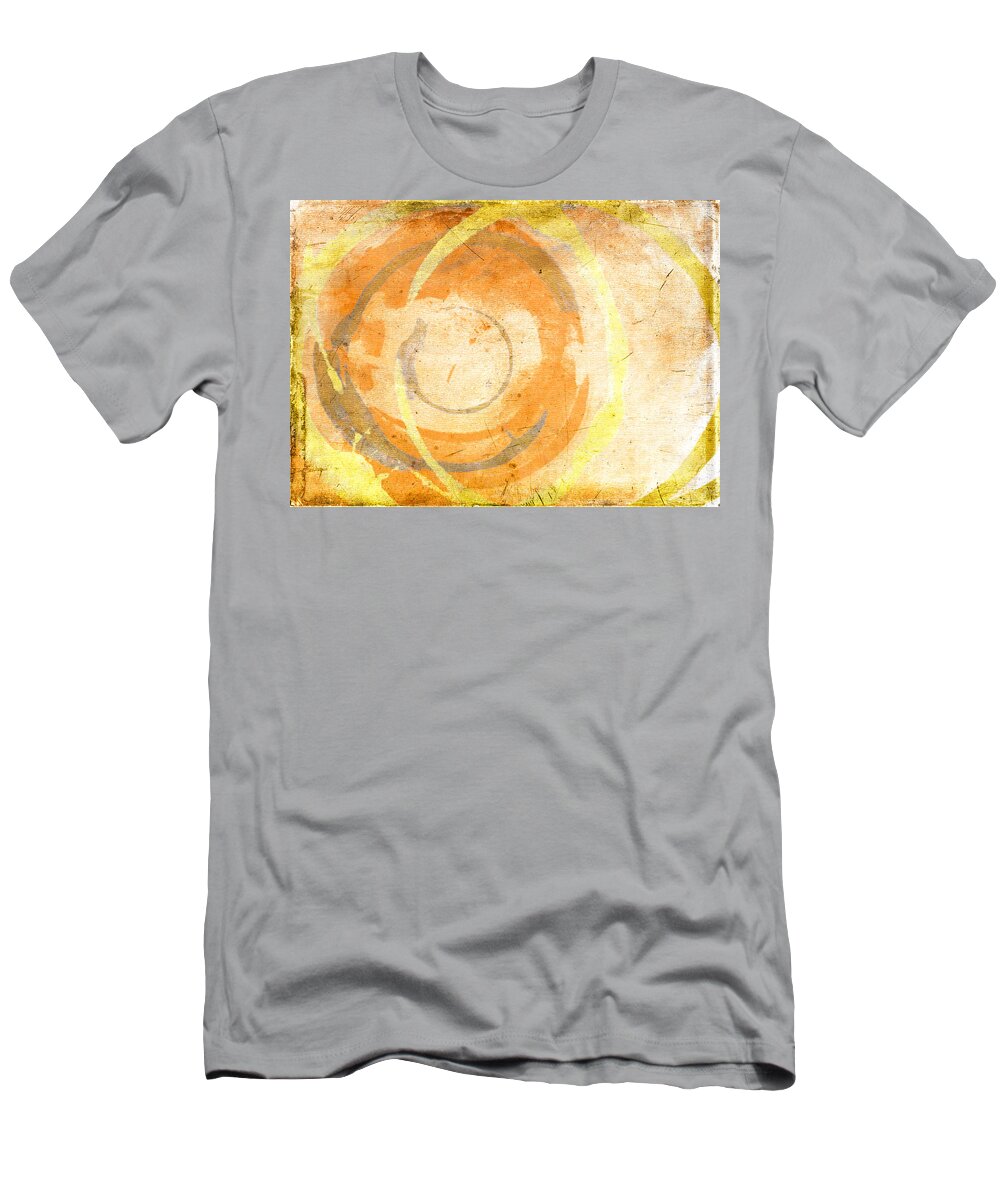 Brown T-Shirt featuring the painting Banana Cake by Julie Niemela