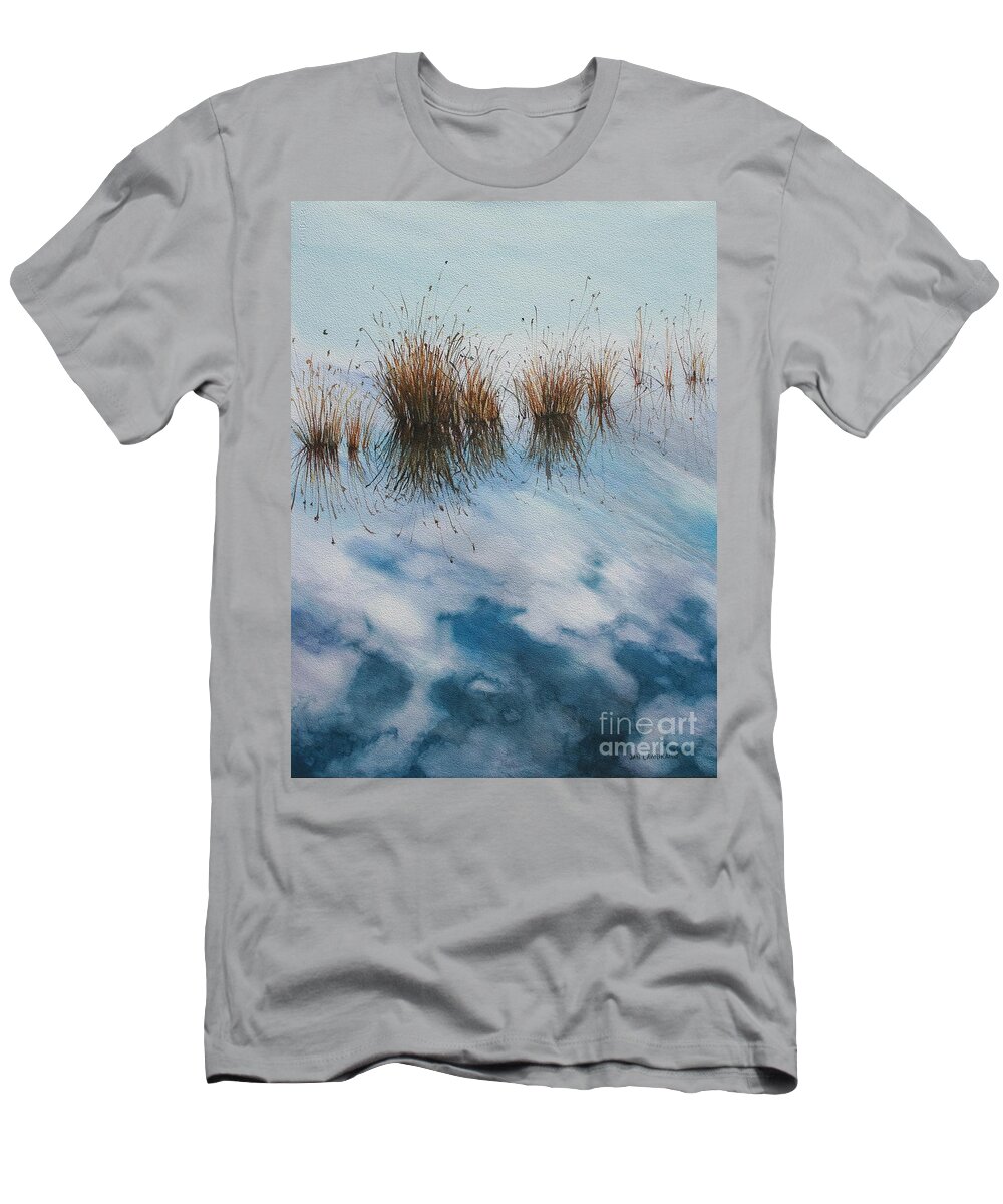 Jan Lawnikanis T-Shirt featuring the painting Banora by Jan Lawnikanis