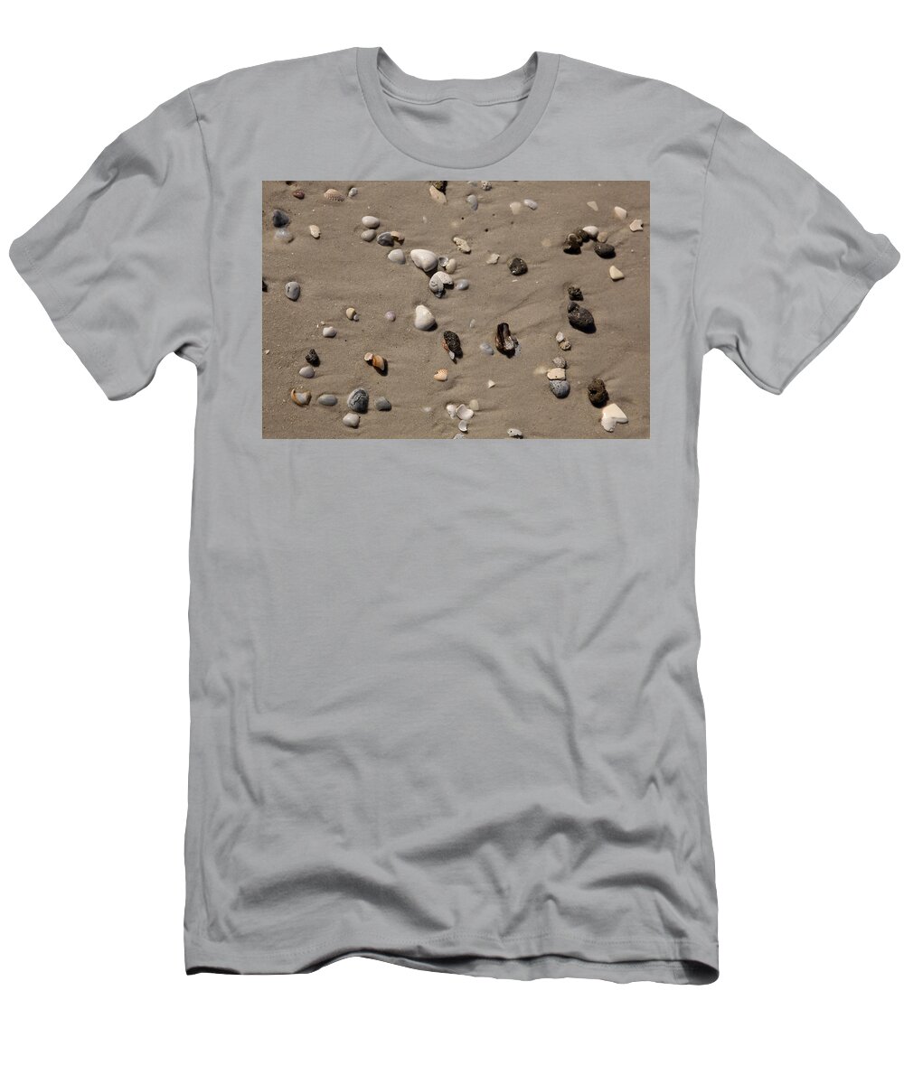 Texture T-Shirt featuring the photograph Beach 1121 by Michael Fryd