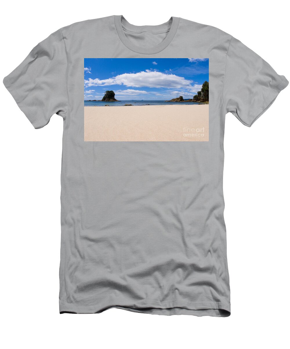 Beach T-Shirt featuring the photograph Beach at Otara Bar by Himani - Printscapes