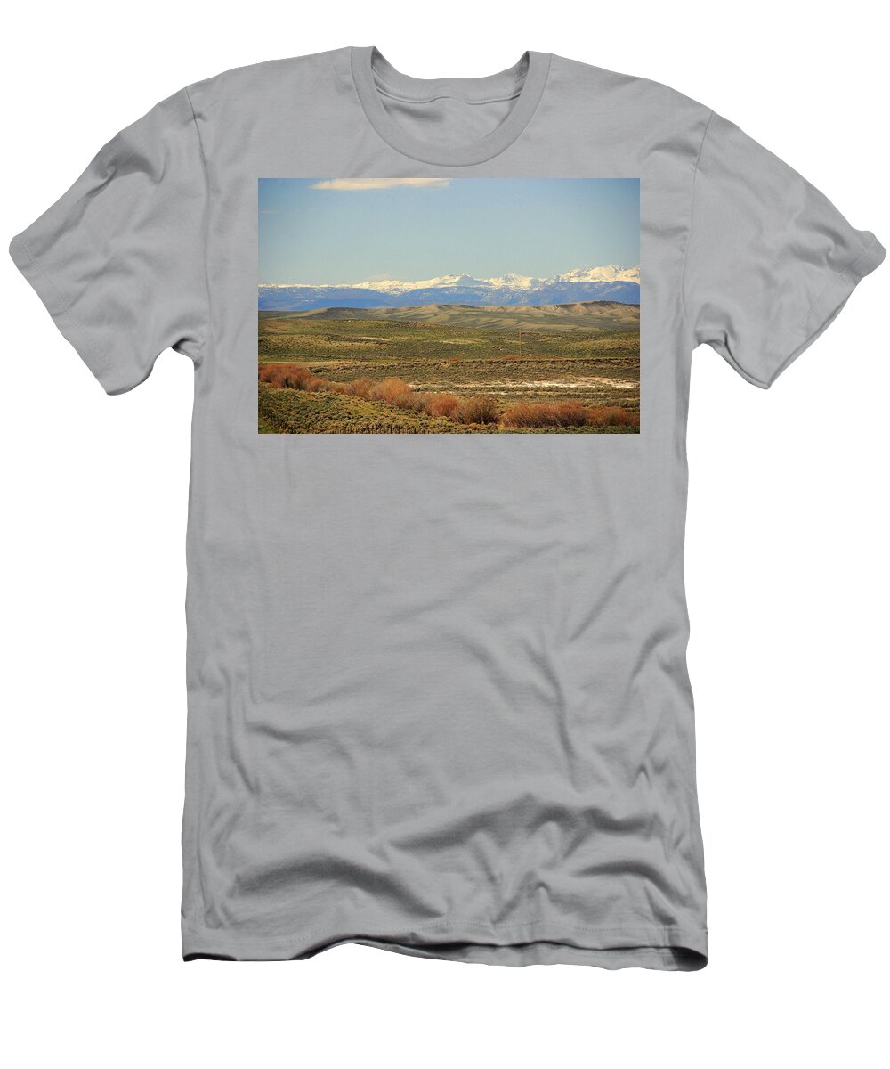 Wyoming T-Shirt featuring the photograph Beautiful Wyoming by Susanne Van Hulst