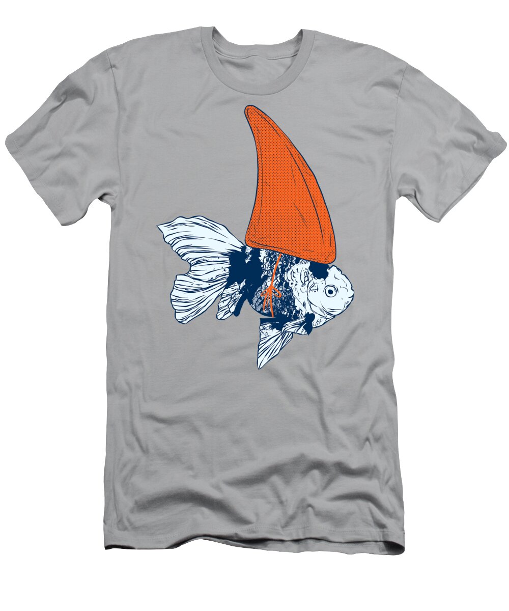 Big fish in a small pond T-Shirt by Evgenia Chuvardina - Pixels