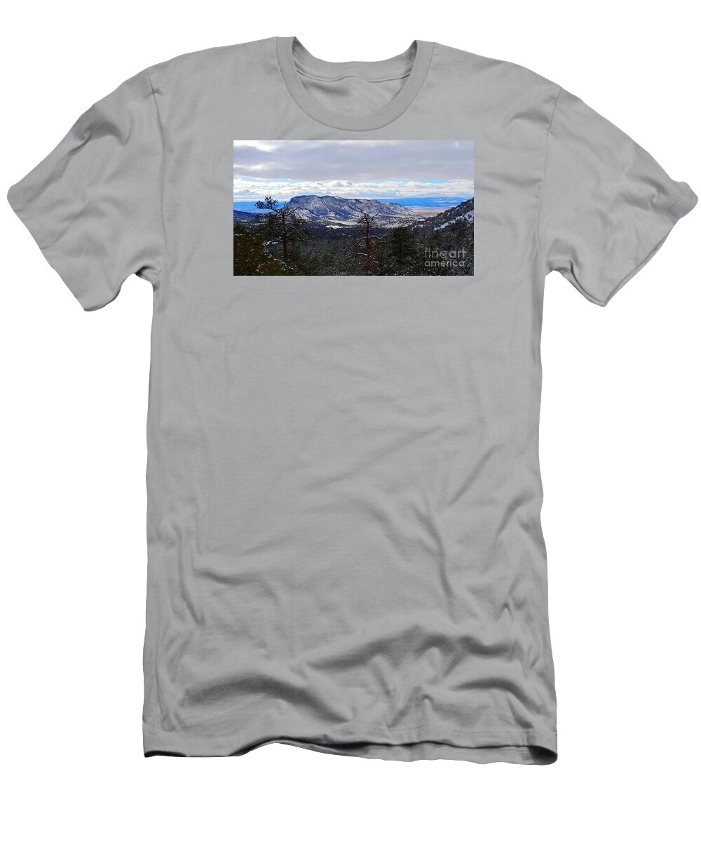 Southwest Landscape T-Shirt featuring the photograph Blue Hill by Robert WK Clark