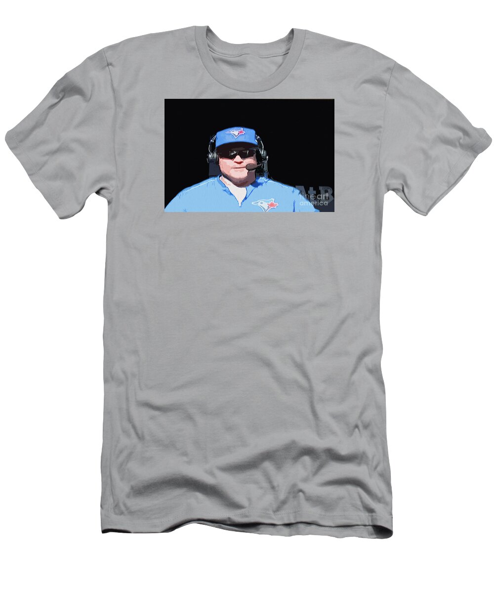 Blue Jays Baseball Coach John Gibbons T-Shirt by Nina Silver - Fine Art  America