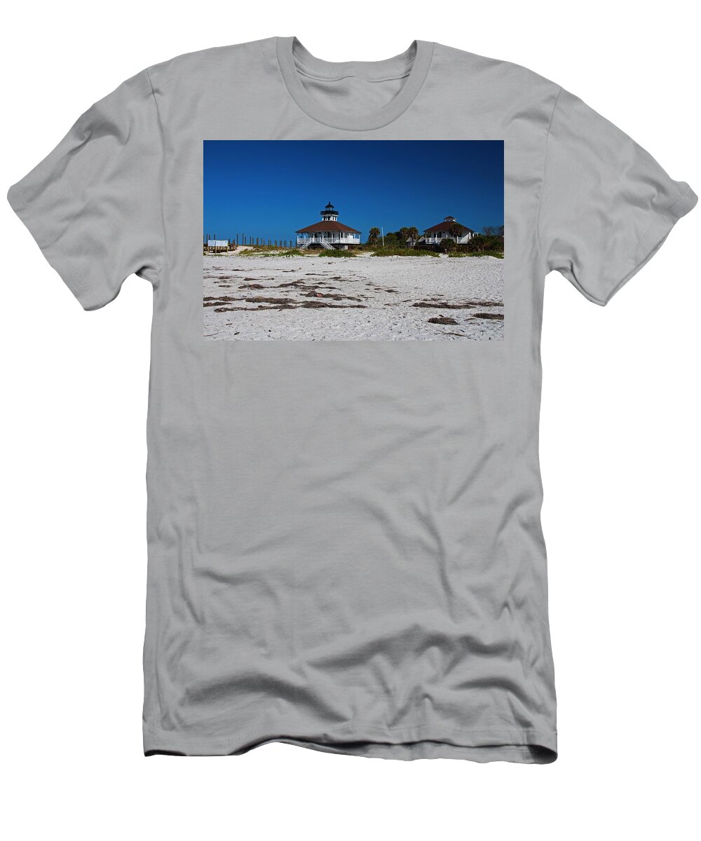 Lighthouse T-Shirt featuring the photograph Boca Grande Lighthouse X by Michiale Schneider