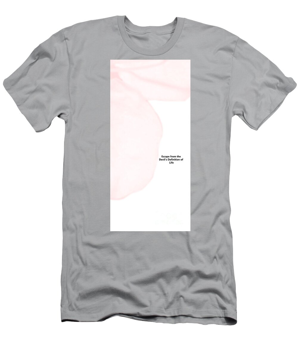 Promise T-Shirt featuring the digital art Book Mark Series- Escape by Trilby Cole
