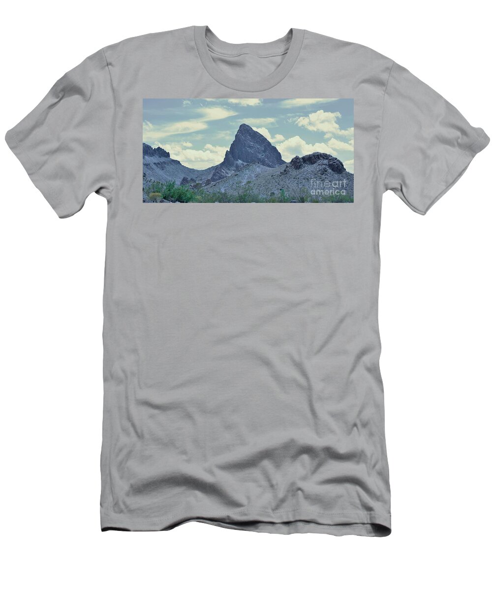 Mountains T-Shirt featuring the photograph Boundary Cone Mountain by Marcia Breznay