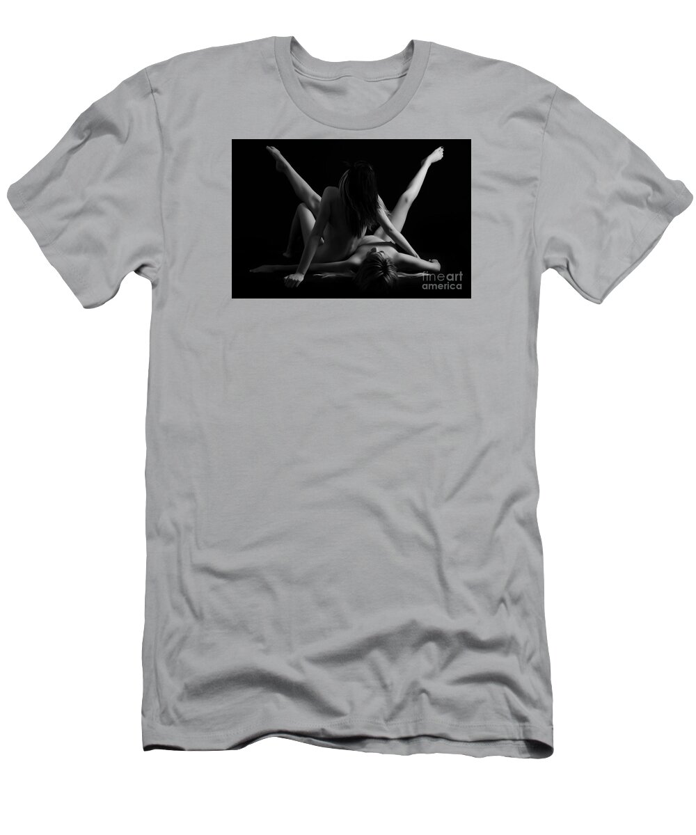 Artistic Photographs T-Shirt featuring the photograph Breaking glimpse by Robert WK Clark