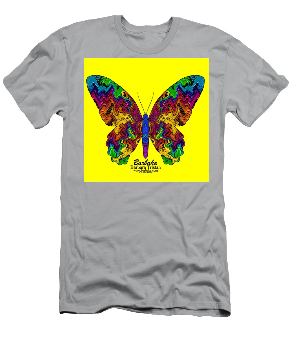 444 T-Shirt featuring the digital art Bright Transformation by Barbara Tristan