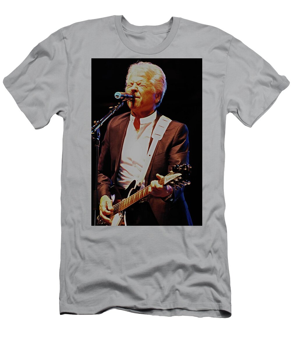 Music T-Shirt featuring the photograph British Rock Star by Mike Martin