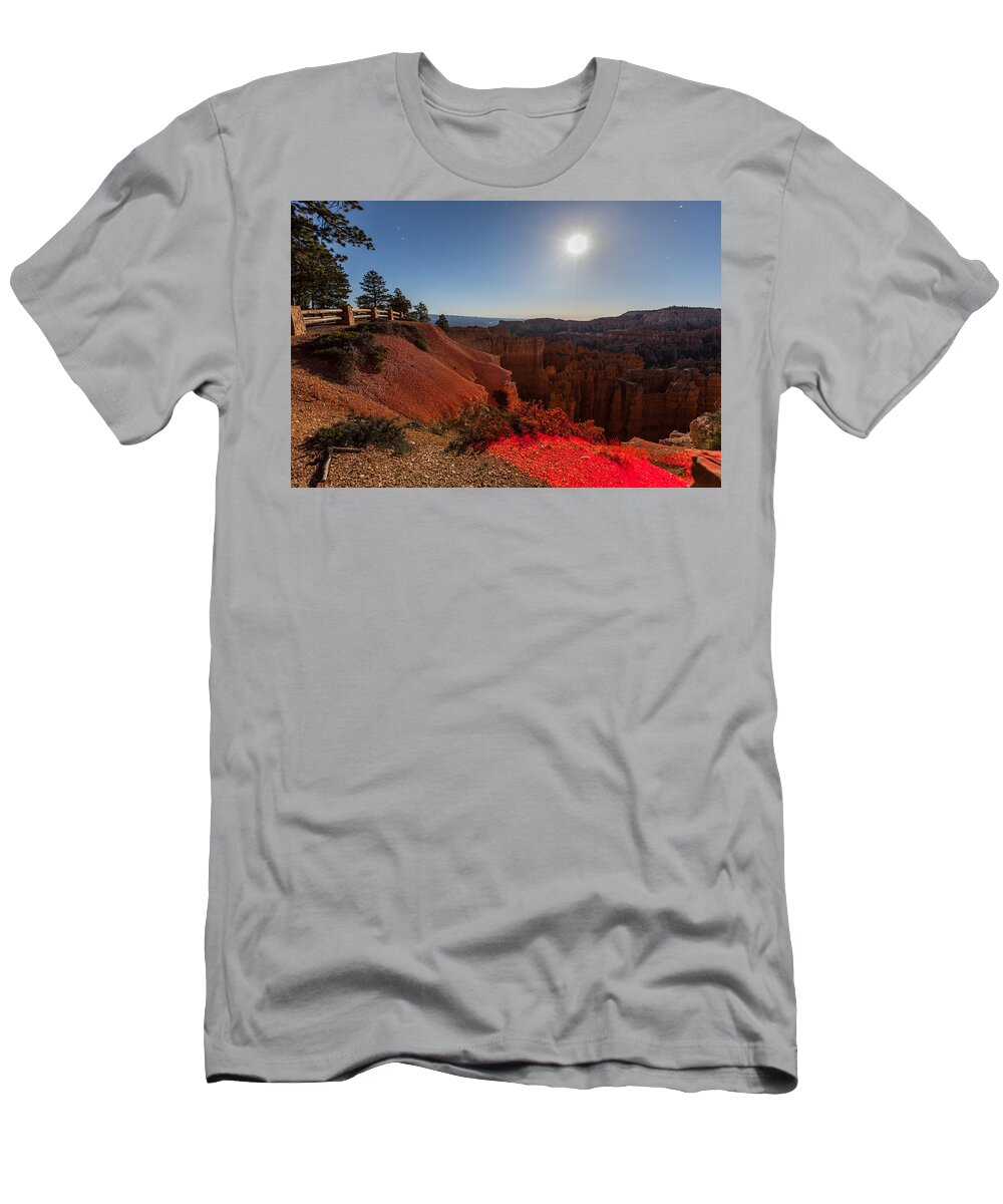 Landscape T-Shirt featuring the photograph Bryce 4456 by Michael Fryd