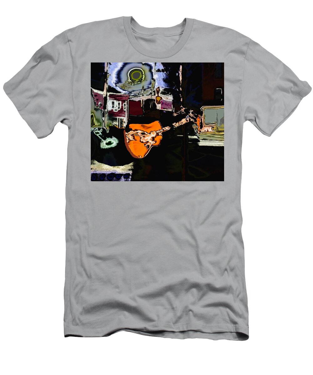 Light T-Shirt featuring the digital art By the Light by Cliff Wilson