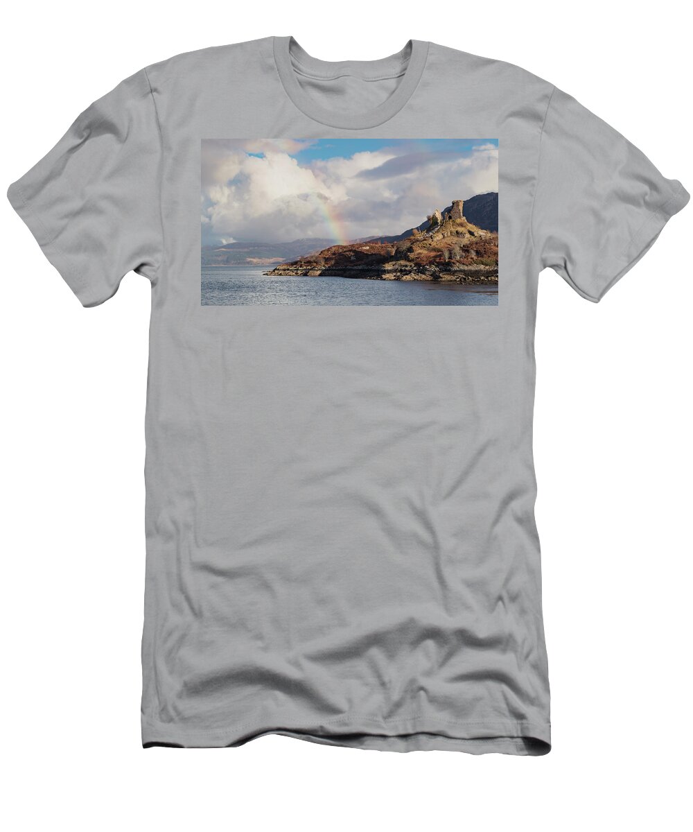 Castle Moil T-Shirt featuring the photograph Caisteal Maol by Holly Ross
